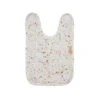 Bavoir Velcro Large Sprinkles Taupe PERICLES Coffee -Chaude Bébé Produits bavoir velcro large sprinkles taupe pericles coffee