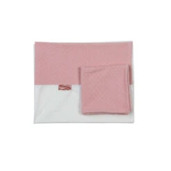Parure De Berceau + Taie PERICLES Blush Square