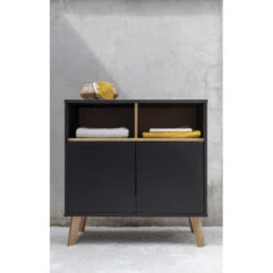 Chambre Trio 60x120 + Armoire 5 Portes PERICLES Style Black -Chaude Bébé Produits chambre trio 60x120 armoire 5 portes pericles style black 4