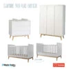Chambre Trio Avec Lit 60x120 Transformable PERICLES Pure Blanc 2 Chambre Trio Avec Lit 60x120 Transformable PERICLES Pure Blanc -Chaude Bébé Produits chambre trio avec lit 60x120 transformable pericles pure blanc