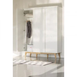 Chambre Trio Avec Lit 70x140 Transformable PERICLES Pure Blanc 17 Chambre Trio Avec Lit 70x140 Transformable PERICLES Pure Blanc -Chaude Bébé Produits chambre trio avec lit 70x140 transformable pericles pure blanc 6