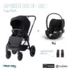 Duo Poussette Crios 3.0 PERICLES Deep Black + Cloud T I-Size CYBEX -Chaude Bébé Produits duo poussette crios 30 pericles deep black cloud t i size cybex