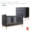 Chambre Duo Avec Lit 70x140 PERICLES Pure Noir 2 Chambre Duo Avec Lit 70x140 PERICLES Pure Noir -Chaude Bébé Produits duo pur black 70