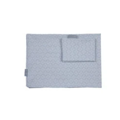 Housse De Couette Lit + Taie PERICLES Steel Allover