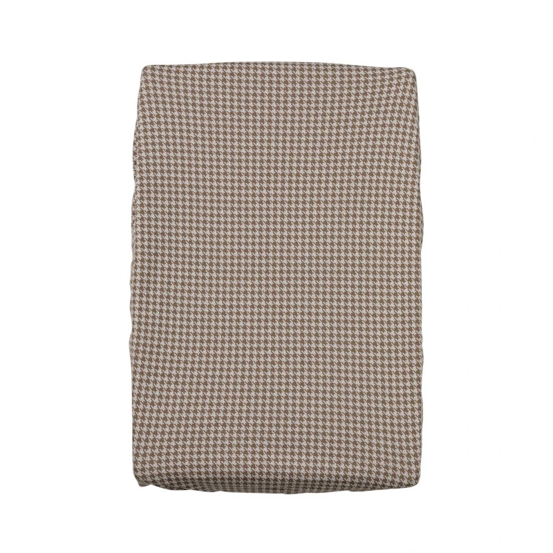 Housse De Matelas à Langer Pied De Poule PERICLES Coffee 3 Housse De Matelas à Langer Pied De Poule PERICLES Coffee