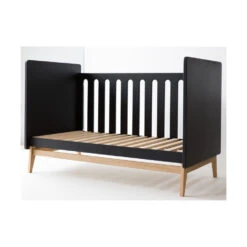 Lit Bébé 70x140 PERICLES Pure Noir -Chaude Bébé Produits lit bebe 70x140 pericles pure noir 2