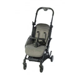 Pack Poussette +Capote XS Comfort Plus PERICLES Mélange Grey/Vieux Rose -Chaude Bébé Produits pack poussette capote xs comfort plus pericles melange grey vieux rose 2