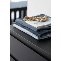 Parure De Berceau Drap+taie PERICLES Steel Allover -Chaude Bébé Produits parure de berceau draptaie pericles steel allover 3