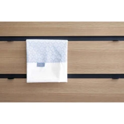 Parure De Berceau Drap+taie PERICLES Steel Allover -Chaude Bébé Produits parure de berceau draptaie pericles steel allover 4