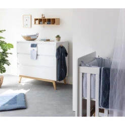 Parure De Berceau Drap+taie PERICLES Steel Gold -Chaude Bébé Produits parure de berceau draptaie pericles steel gold 12