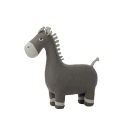 Peluche Cheval Médium PÉRICLÈS Gris