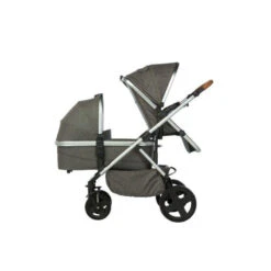 Poussette Double 2Go Avec 2 Assises PERICLES Tweed -Chaude Bébé Produits poussette double 2go avec 2 assises pericles tweed 7