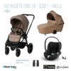 Trio Poussette Crios 3.0 + Nacelle PERICLES Coffee + Cloud T I-Size CYBEX -Chaude Bébé Produits trio poussette crios 30 nacelle pericles coffee cloud t i size cybex