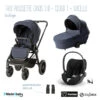 Trio Poussette Crios 3.0 + Nacelle PERICLES Indigo + Cloud T I-Size CYBEX -Chaude Bébé Produits trio poussette crios 30 nacelle pericles indigo cloud t i size cybex